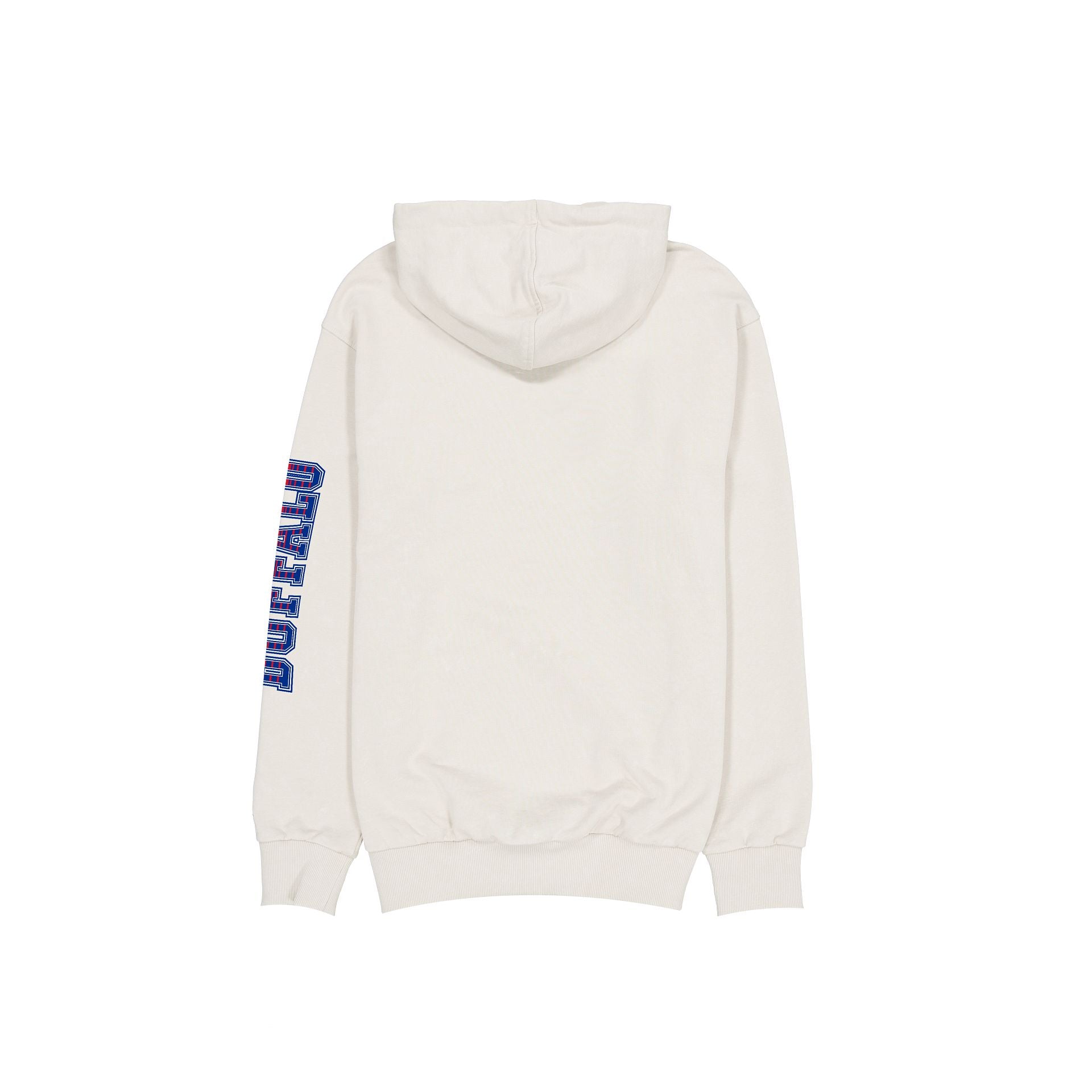 Buffalo Bills Throwback Chrome White Hoodie