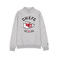 Kansas City Chiefs Heather Gray Quarter Zip