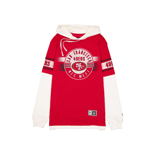San Francisco 49ers Throwback Chrome Twofer Hoodie