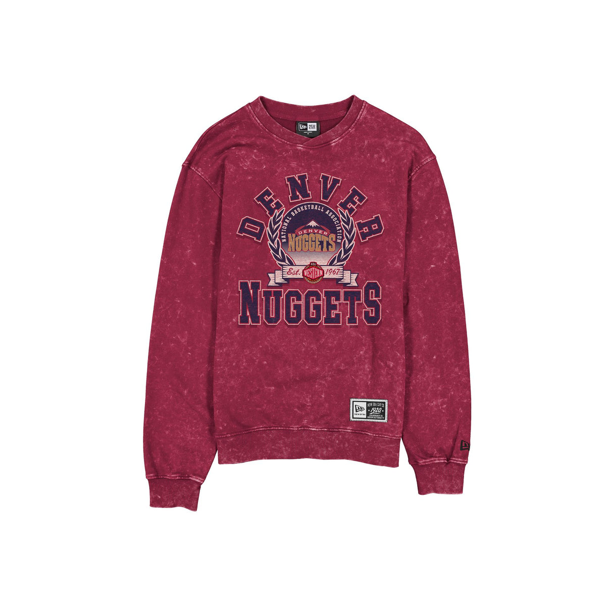 Denver Nuggets Throwback Laurel Crewneck
