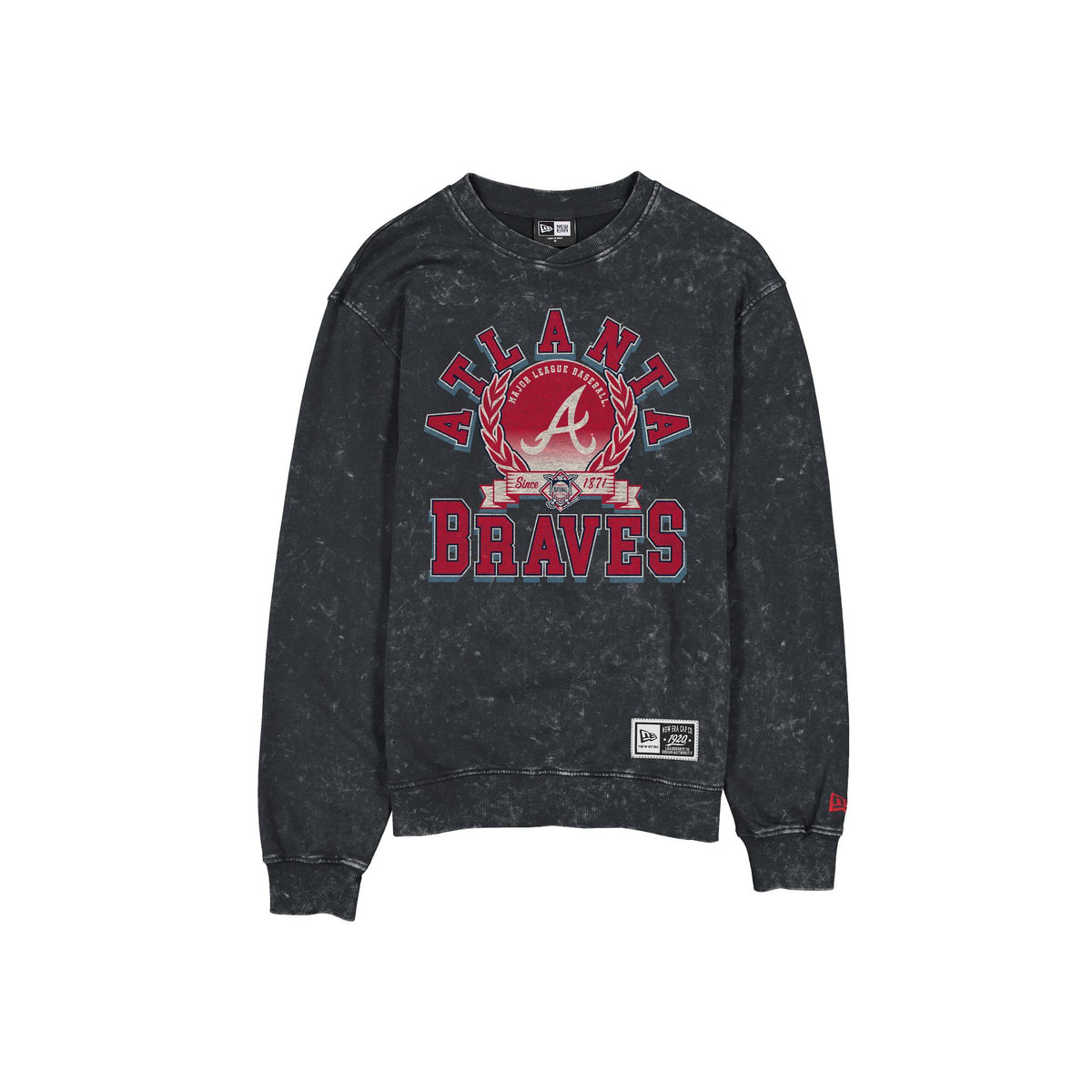 Atlanta Braves Throwback Laurel Crewneck