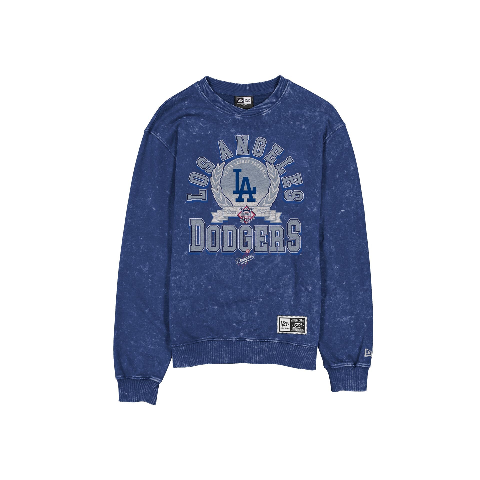 Los Angeles Dodgers Throwback Laurel Crewneck