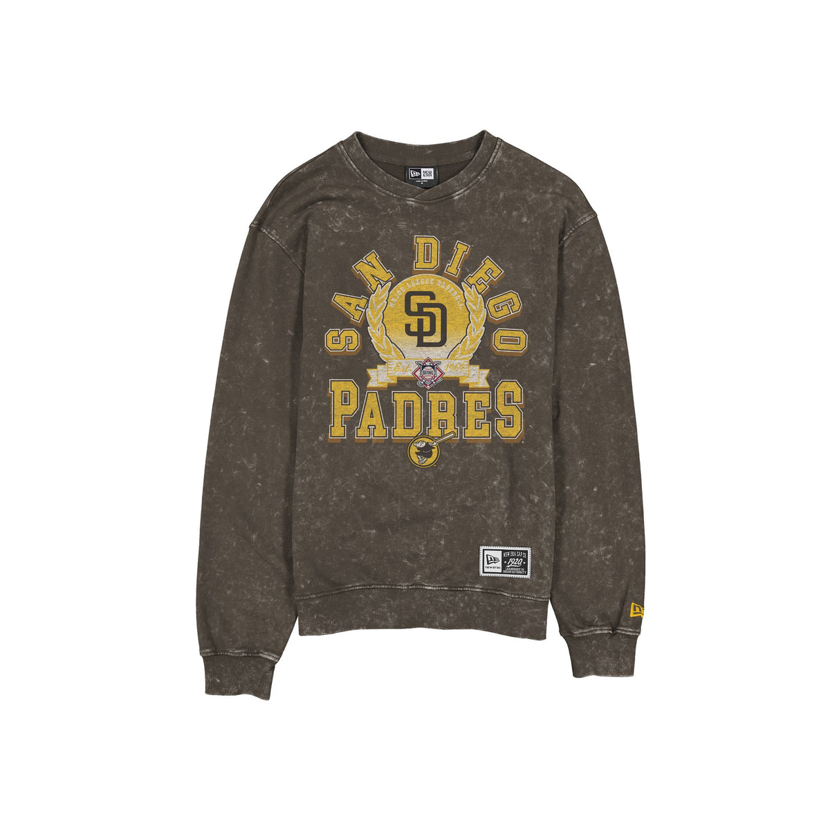 San Diego Padres Throwback Laurel Crewneck