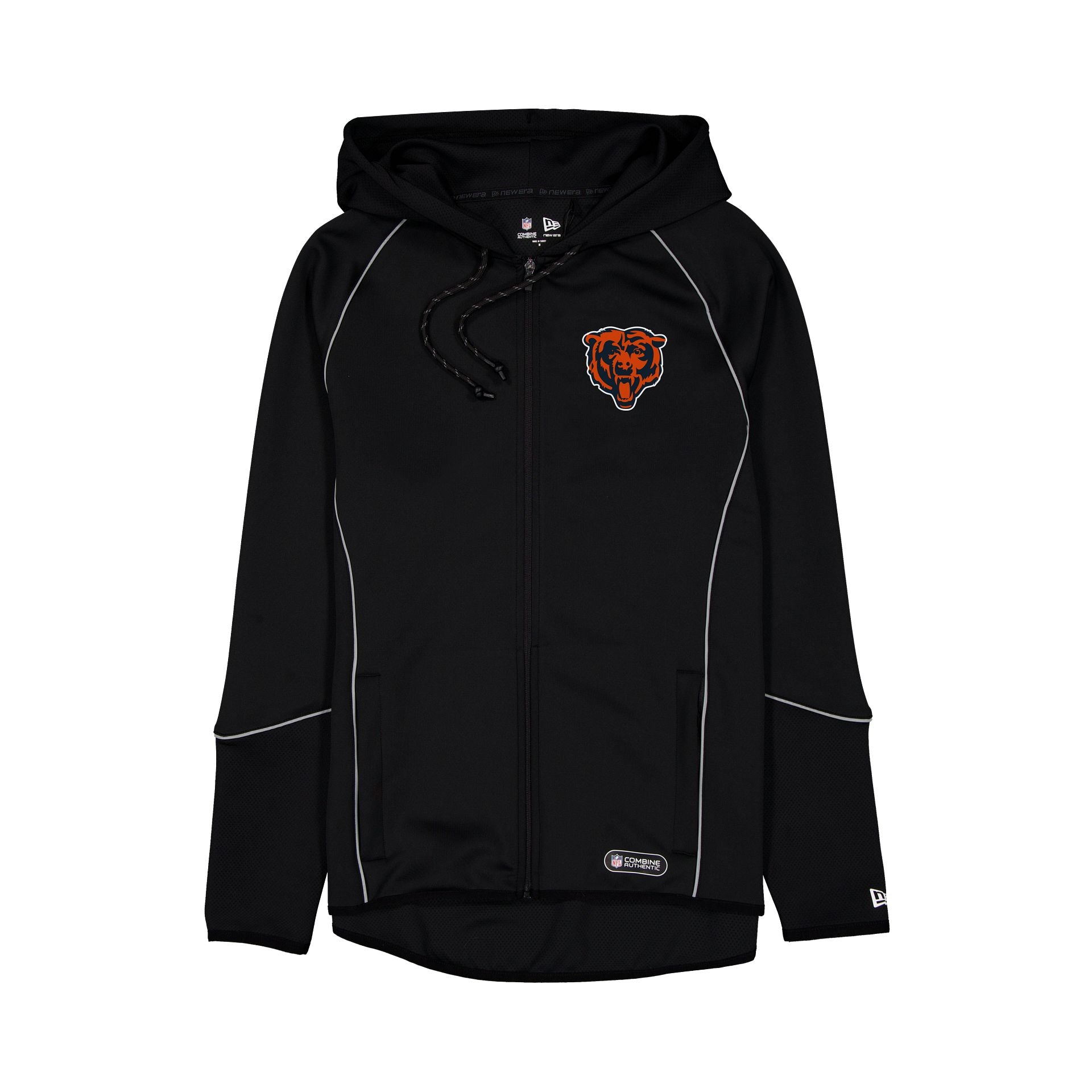 Chicago Bears Accented Full-Zip Combine Hoodie