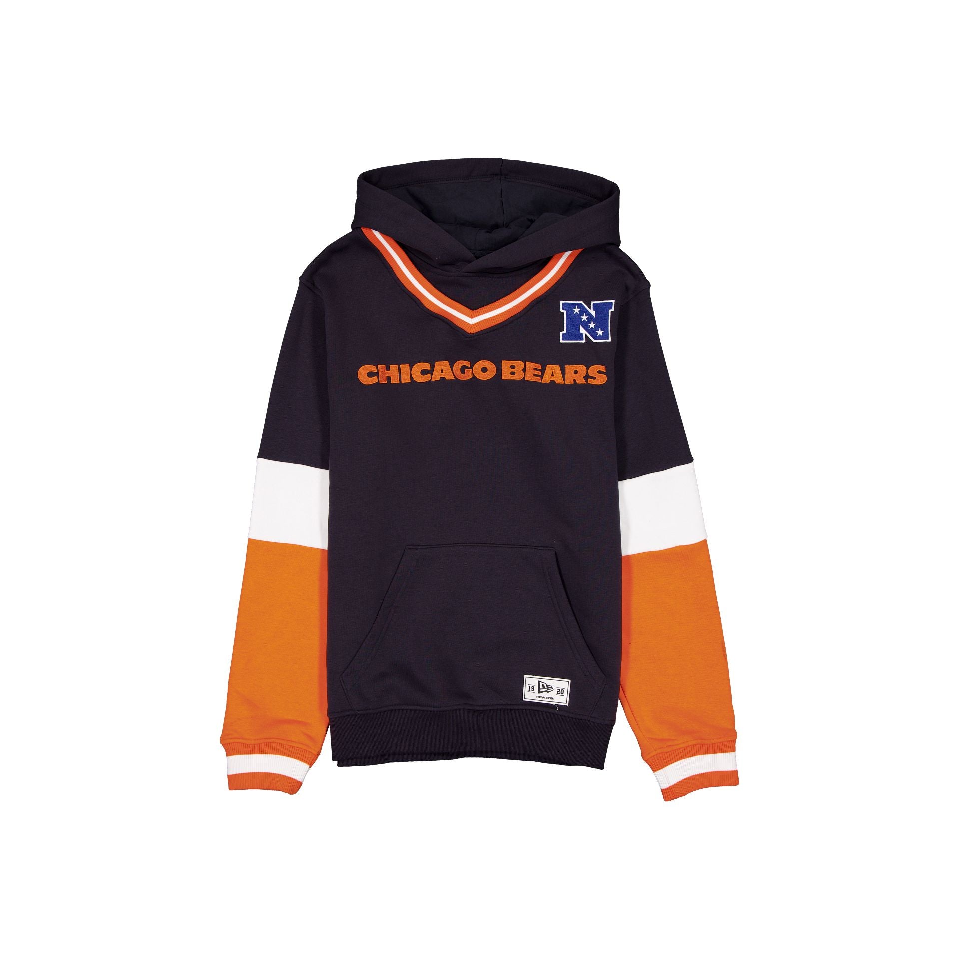 Chicago Bears V-Neck Hoodie