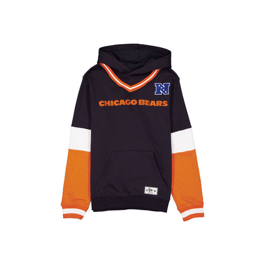 Chicago Bears V-Neck Hoodie