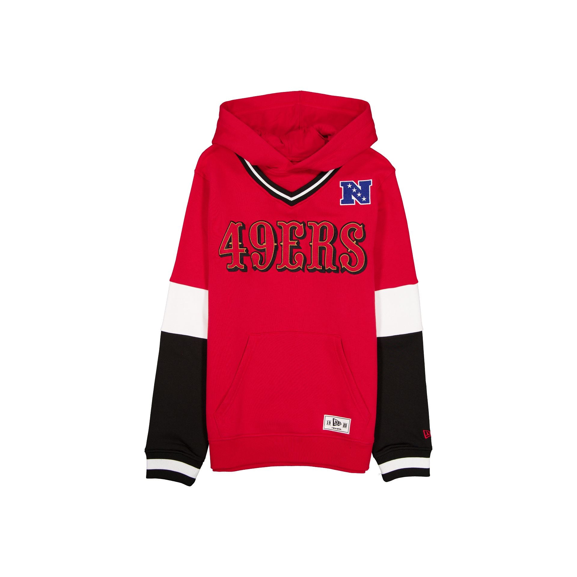 San Francisco 49ers V-Neck Hoodie