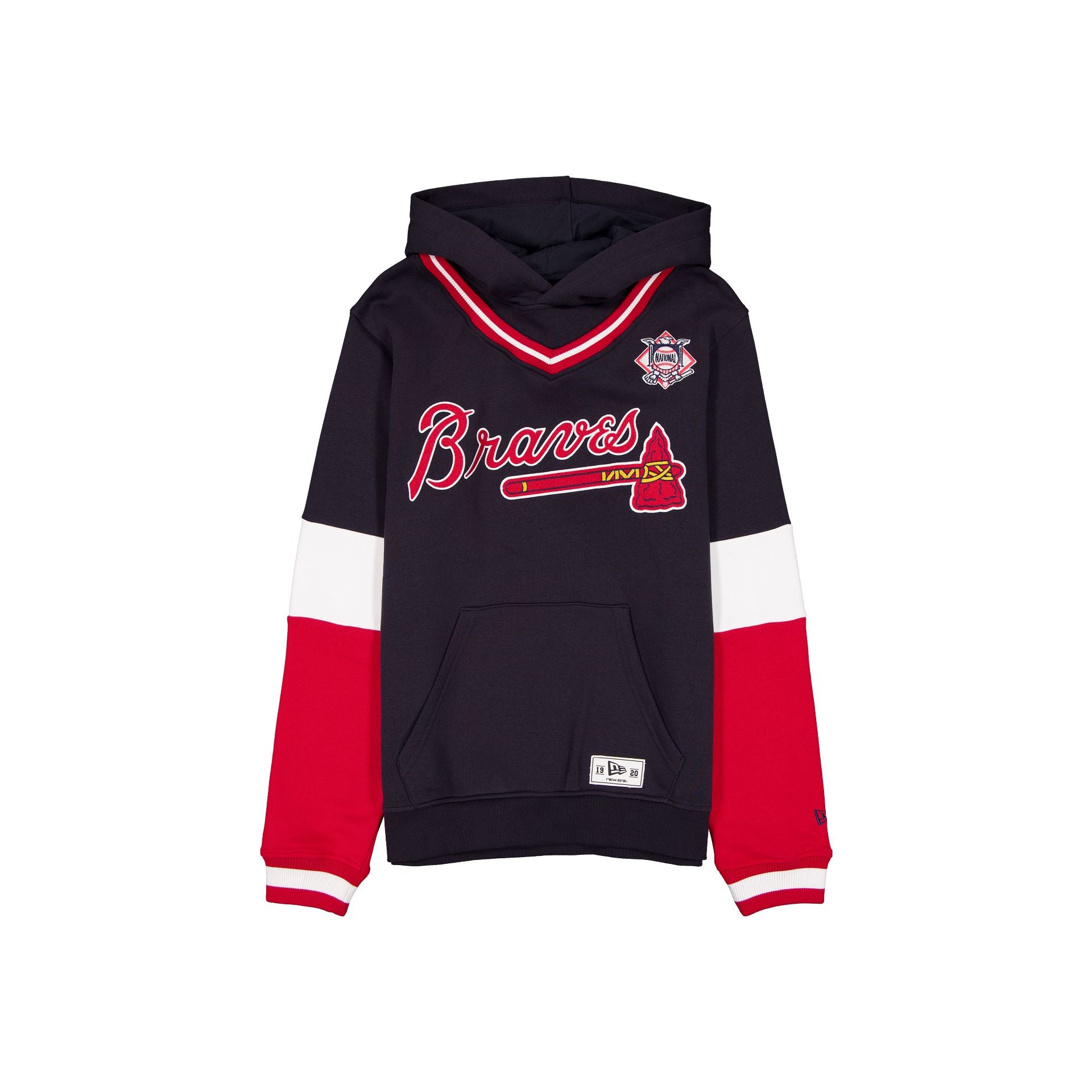 Atlanta Braves V-Neck Hoodie