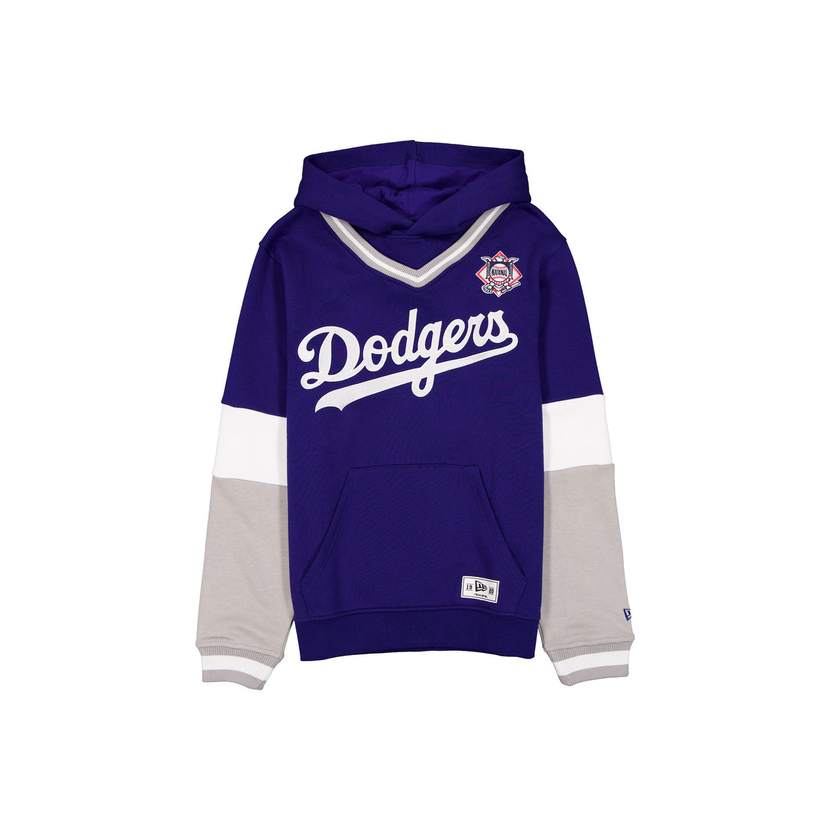 Los Angeles Dodgers V-Neck Hoodie