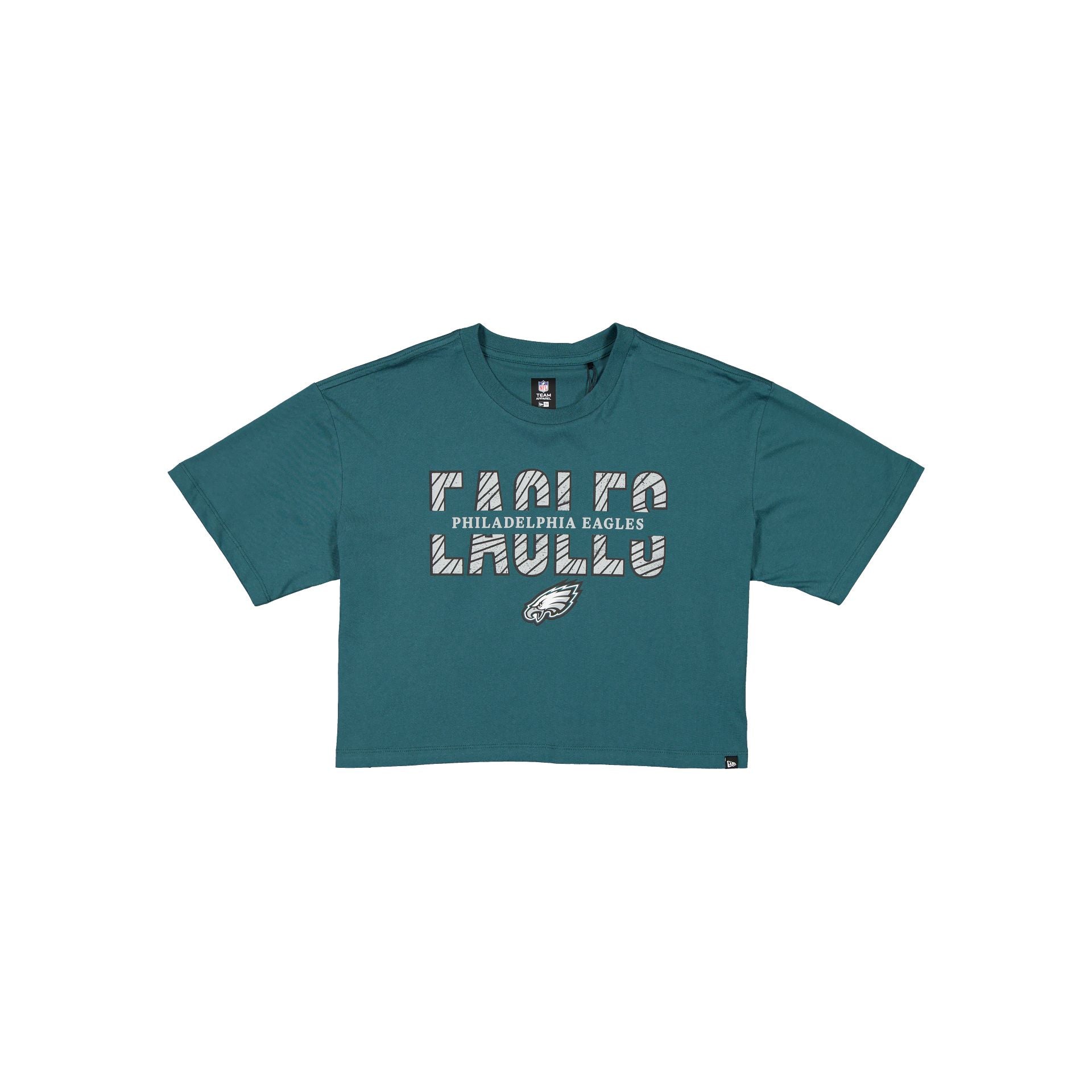 Philadelphia Eagles Women's Cropped Split T-Shirt