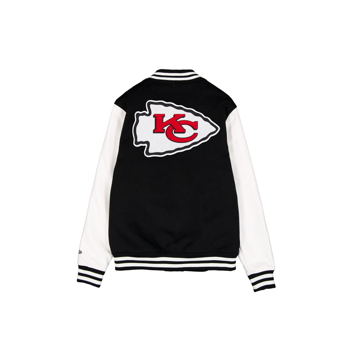 Kansas City Chiefs Black & White Varsity Jacket