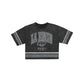 Los Angeles Kings Women's Vintage Stripe Cropped T-Shirt