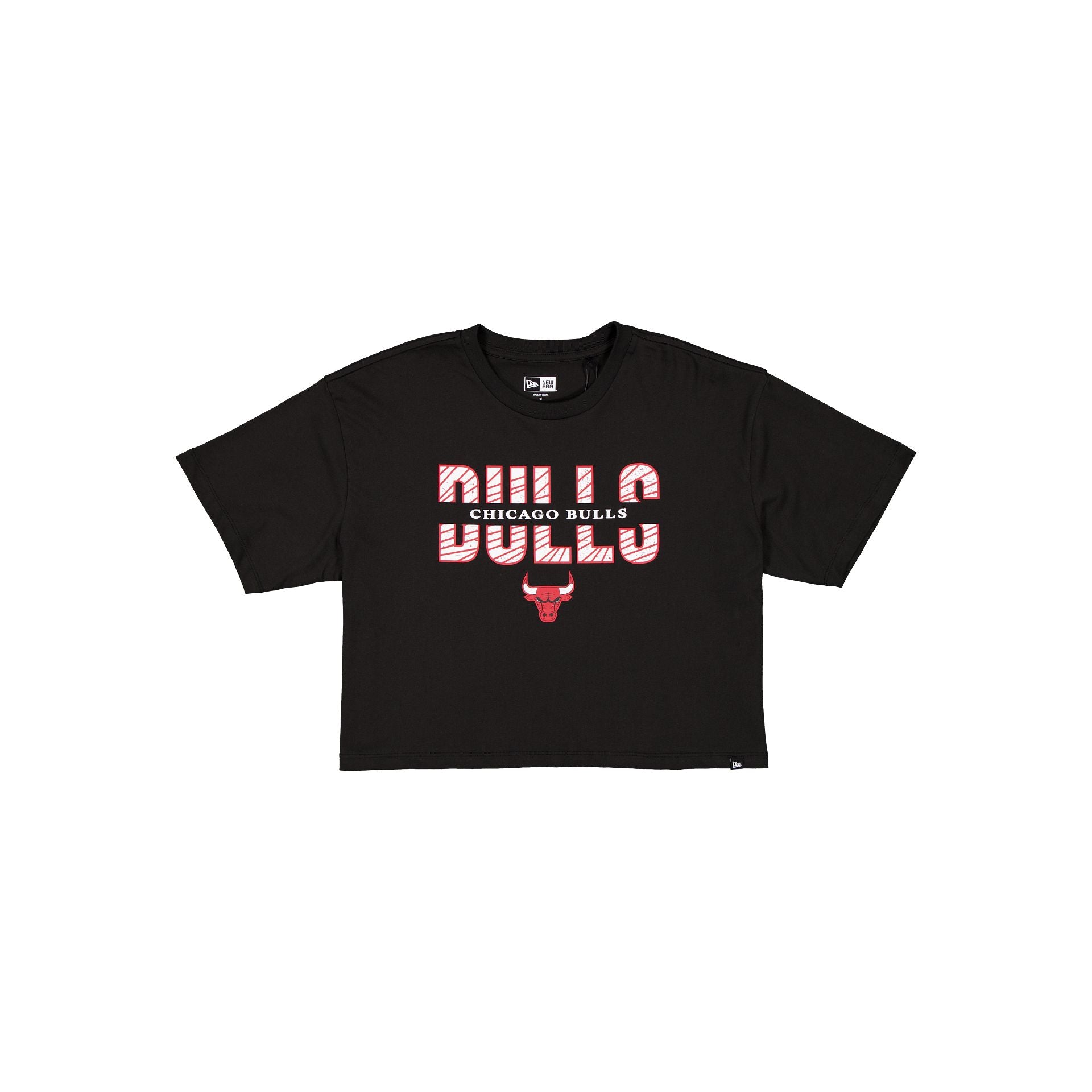 Chicago Bulls Women's Cropped Split T-Shirt