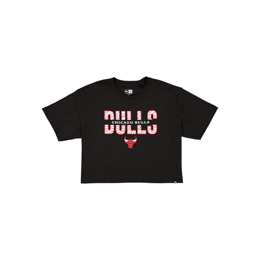 Chicago Bulls Women's Cropped Split T-Shirt
