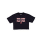 Boston Red Sox Women's Cropped Split T-Shirt