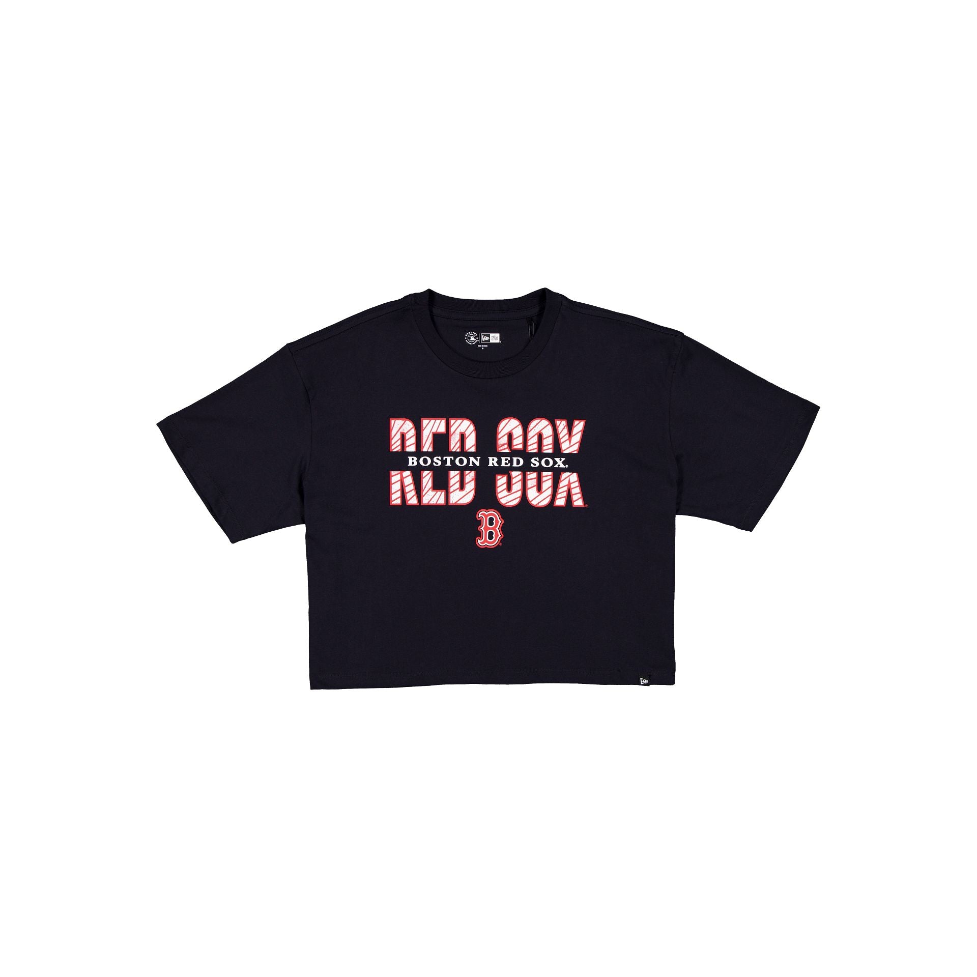 Boston Red Sox Women's Cropped Split T-Shirt