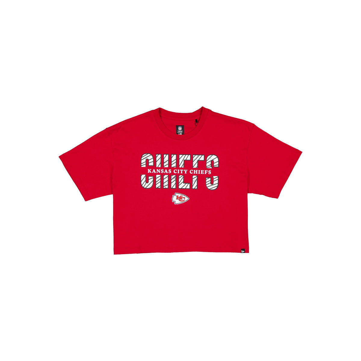 Kansas City Chiefs Women's Cropped Split T-Shirt