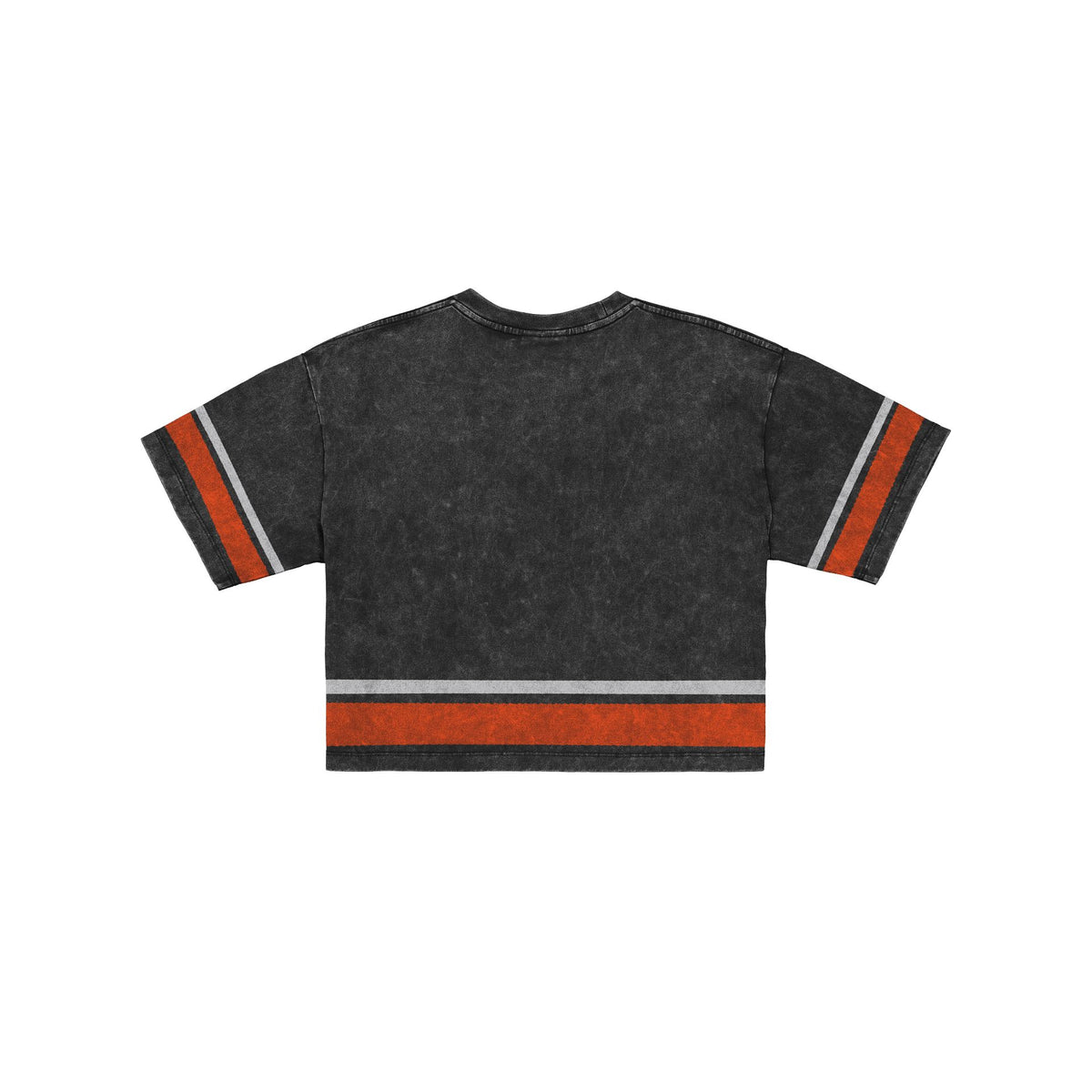 San Francisco Giants Women's Vintage Stripe Cropped T-Shirt