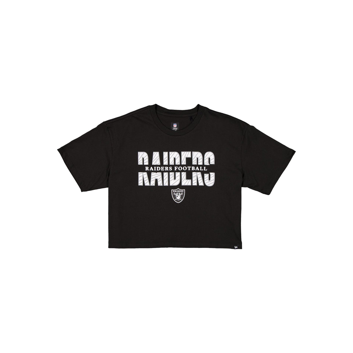 Las Vegas Raiders Women's Cropped Split T-Shirt
