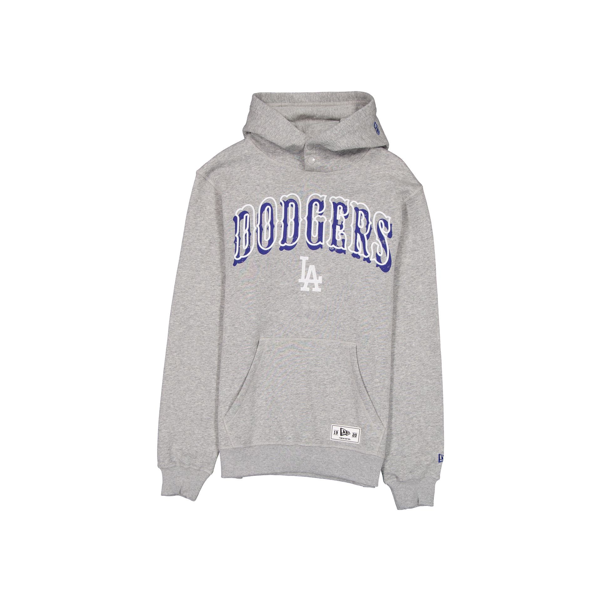Los Angeles Dodgers Heather Gray Varsity Hoodie