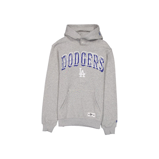 Los Angeles Dodgers Heather Gray Varsity Hoodie