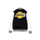Los Angeles Lakers Black & White Varsity Jacket