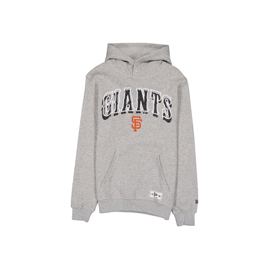San Francisco Giants Heather Gray Varsity Hoodie