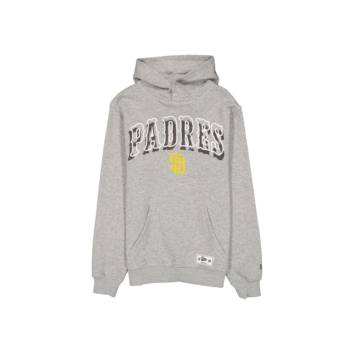 San Diego Padres Heather Gray Varsity Hoodie
