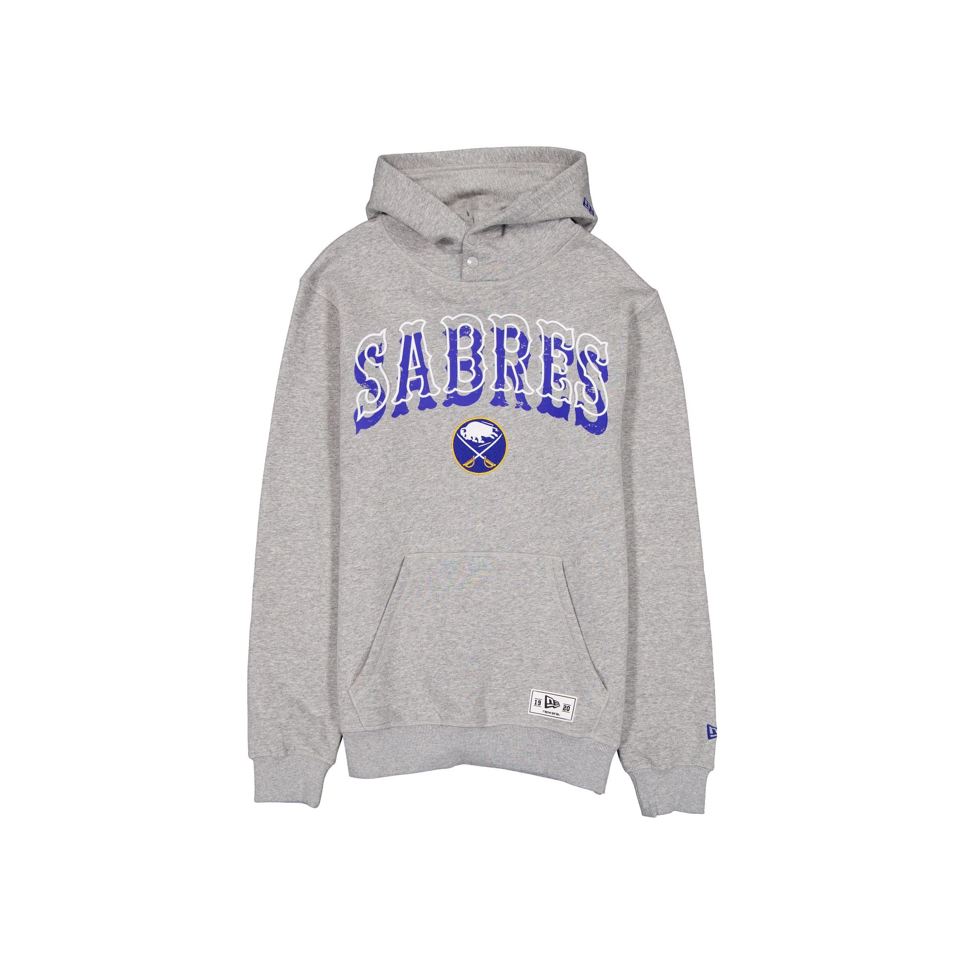 Buffalo Sabres Heather Gray Varsity Hoodie