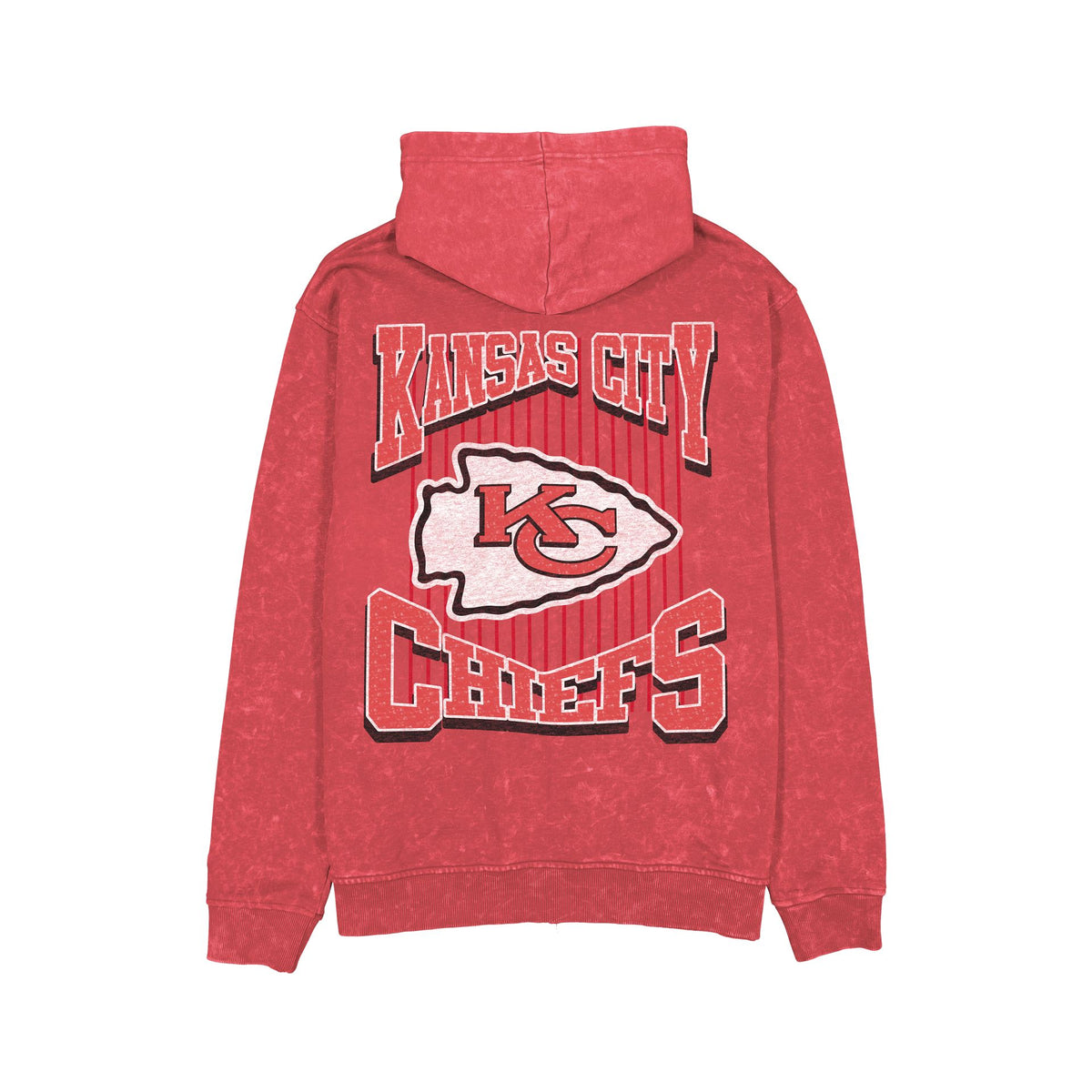 Kansas City Chiefs Washed Graphic Full-Zip Hoodie