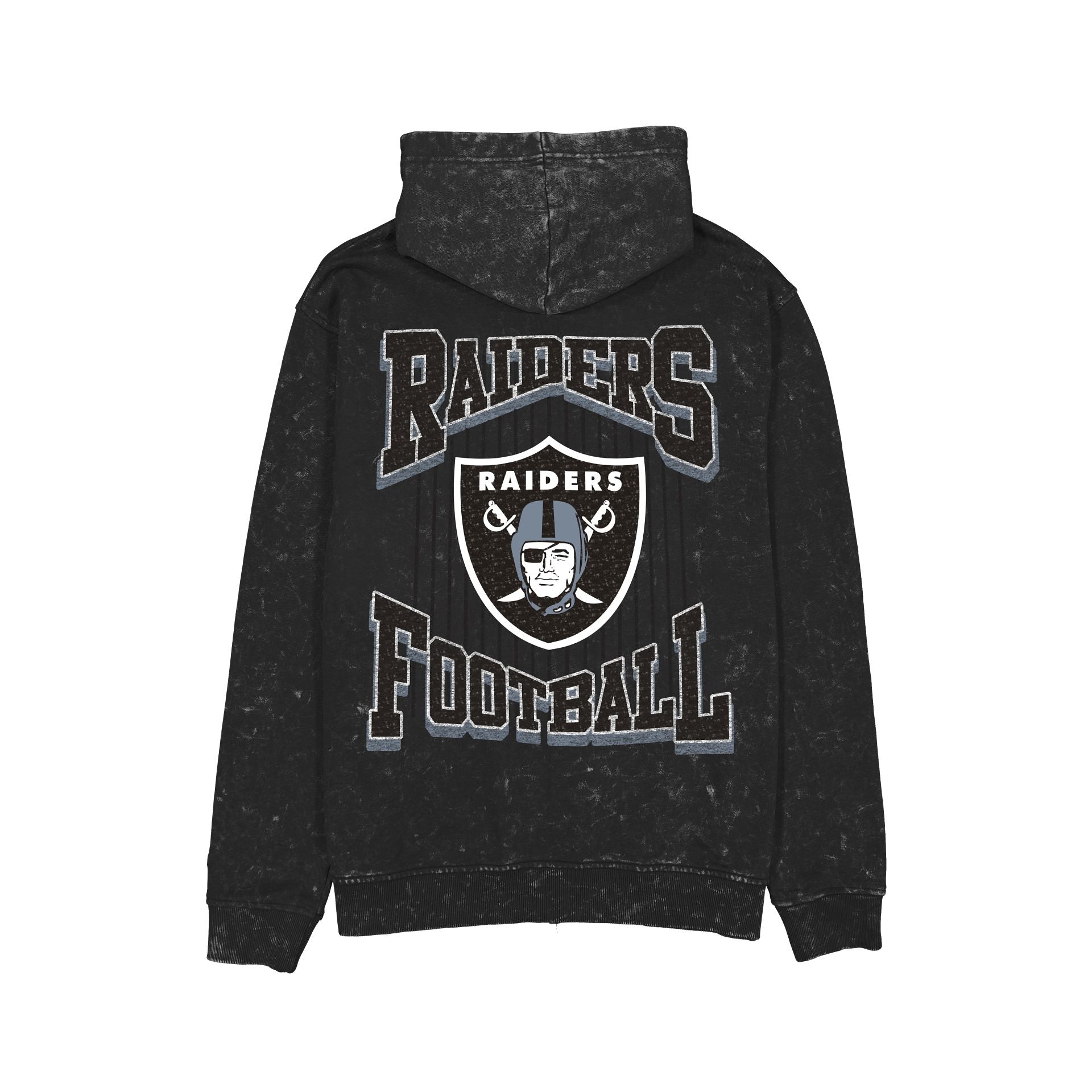 Las Vegas Raiders Washed Graphic Full-Zip Hoodie
