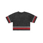 Miami Heat Women's Vintage Stripe Cropped T-Shirt