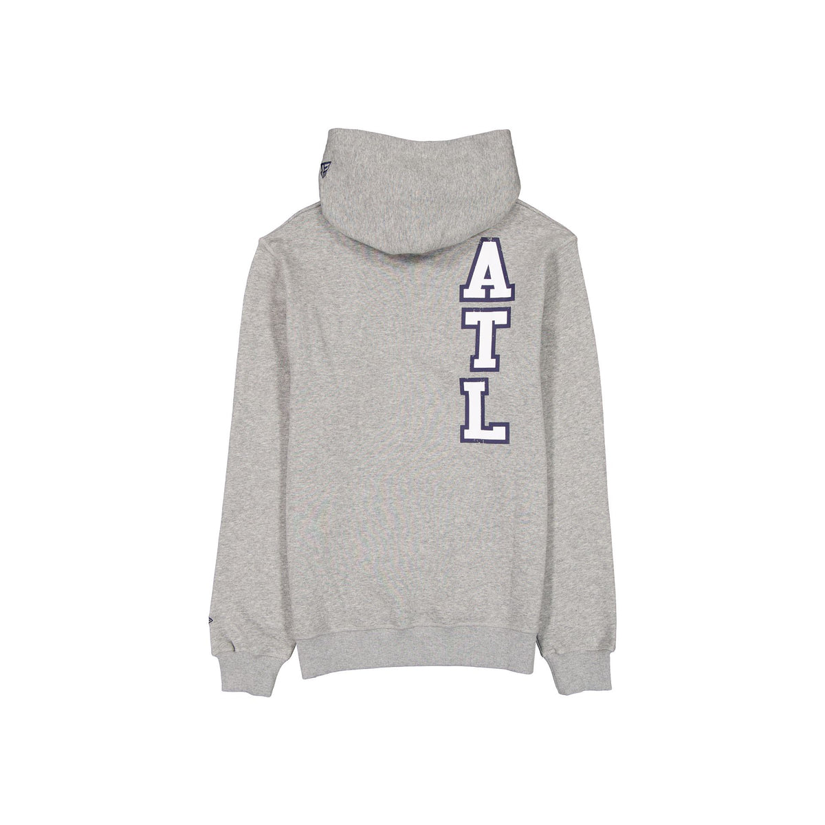 Atlanta Braves Heather Gray Varsity Hoodie