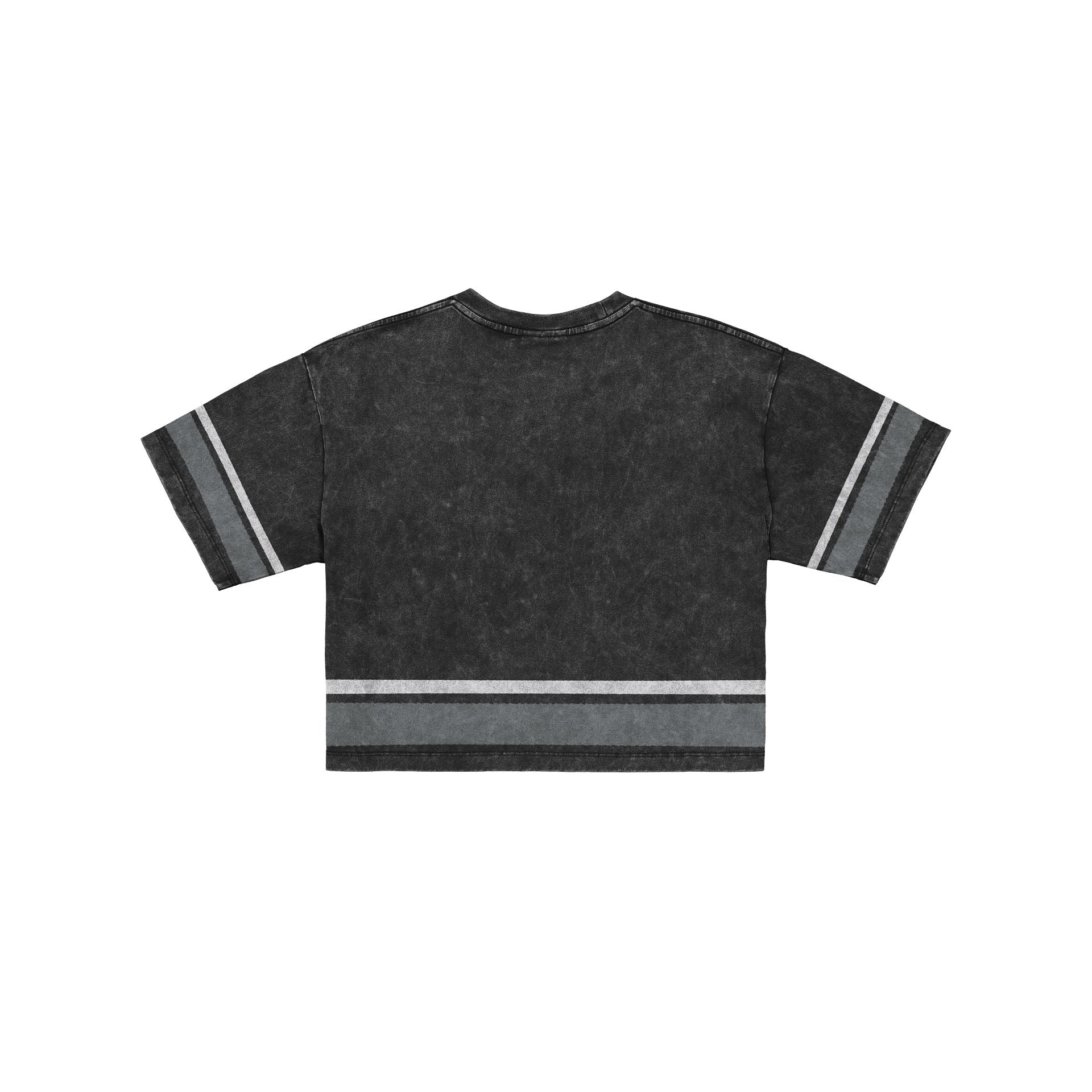 Las Vegas Raiders Women's Vintage Stripe Cropped T-Shirt