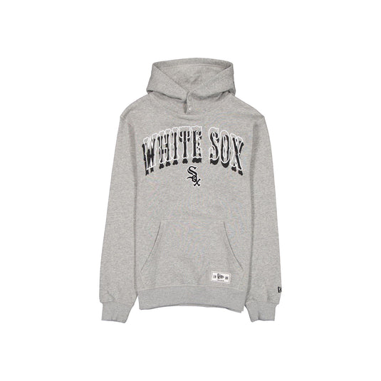 Chicago White Sox Heather Gray Varsity Hoodie
