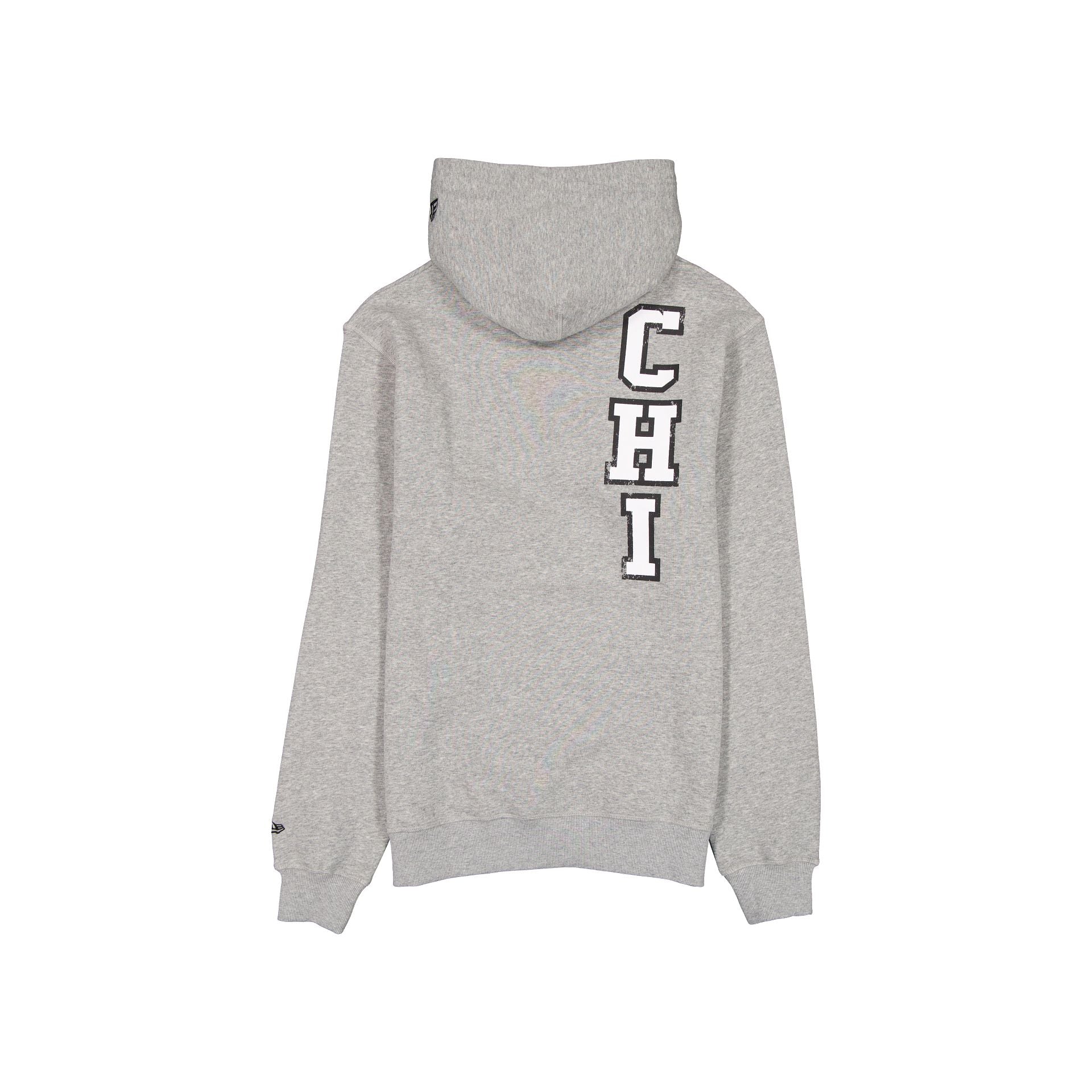 Chicago Blackhawks Heather Gray Varsity Hoodie