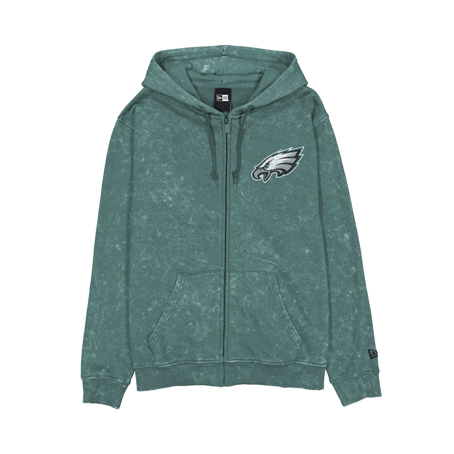Philadelphia Eagles Washed Graphic Full-Zip Hoodie