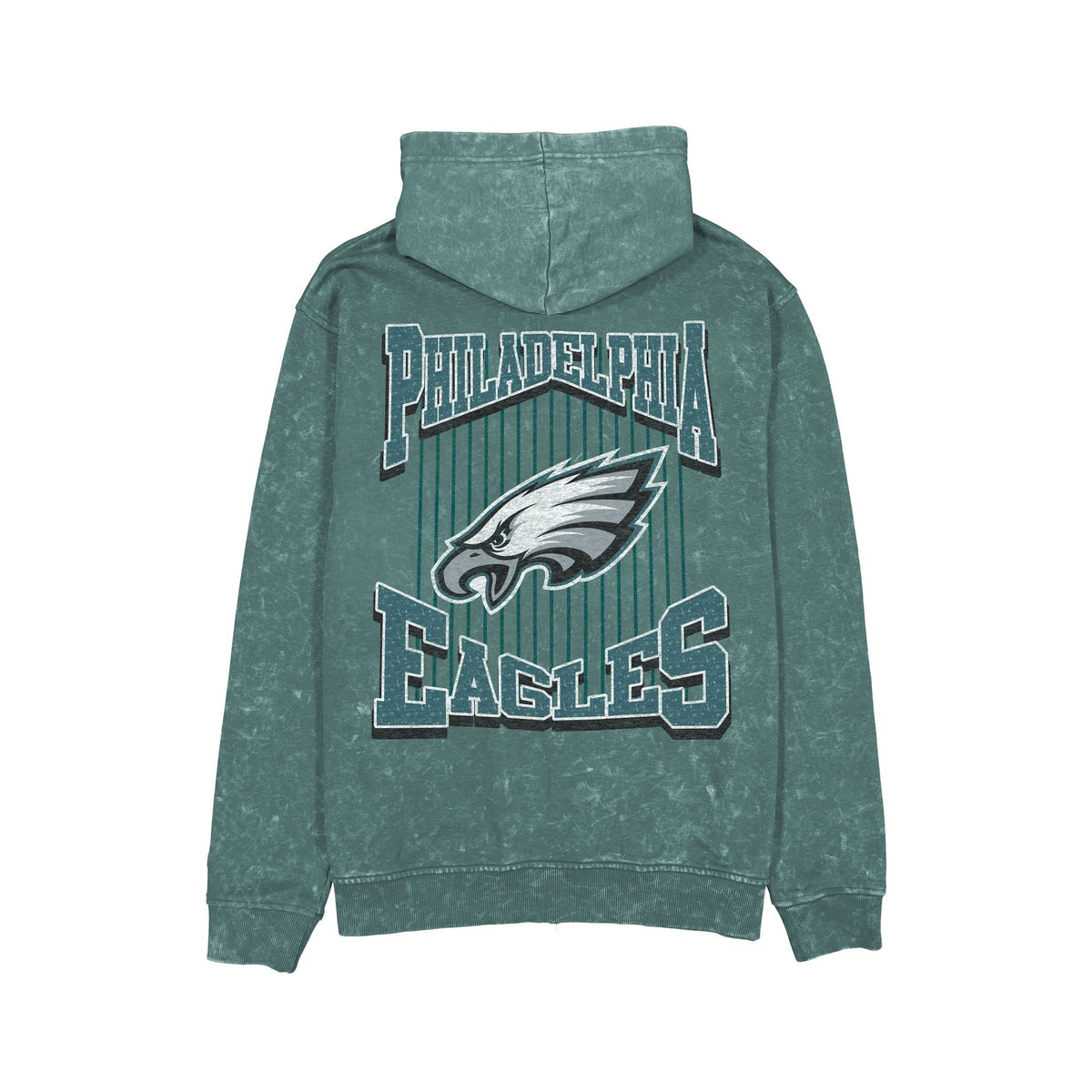 Philadelphia Eagles Washed Graphic Full-Zip Hoodie