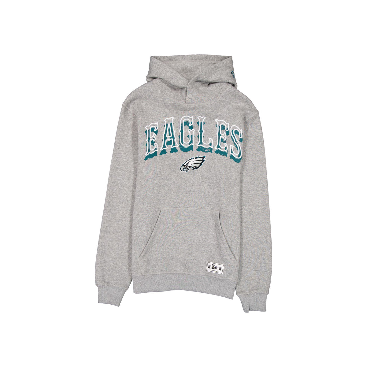 Philadelphia Eagles Heather Gray Varsity Hoodie