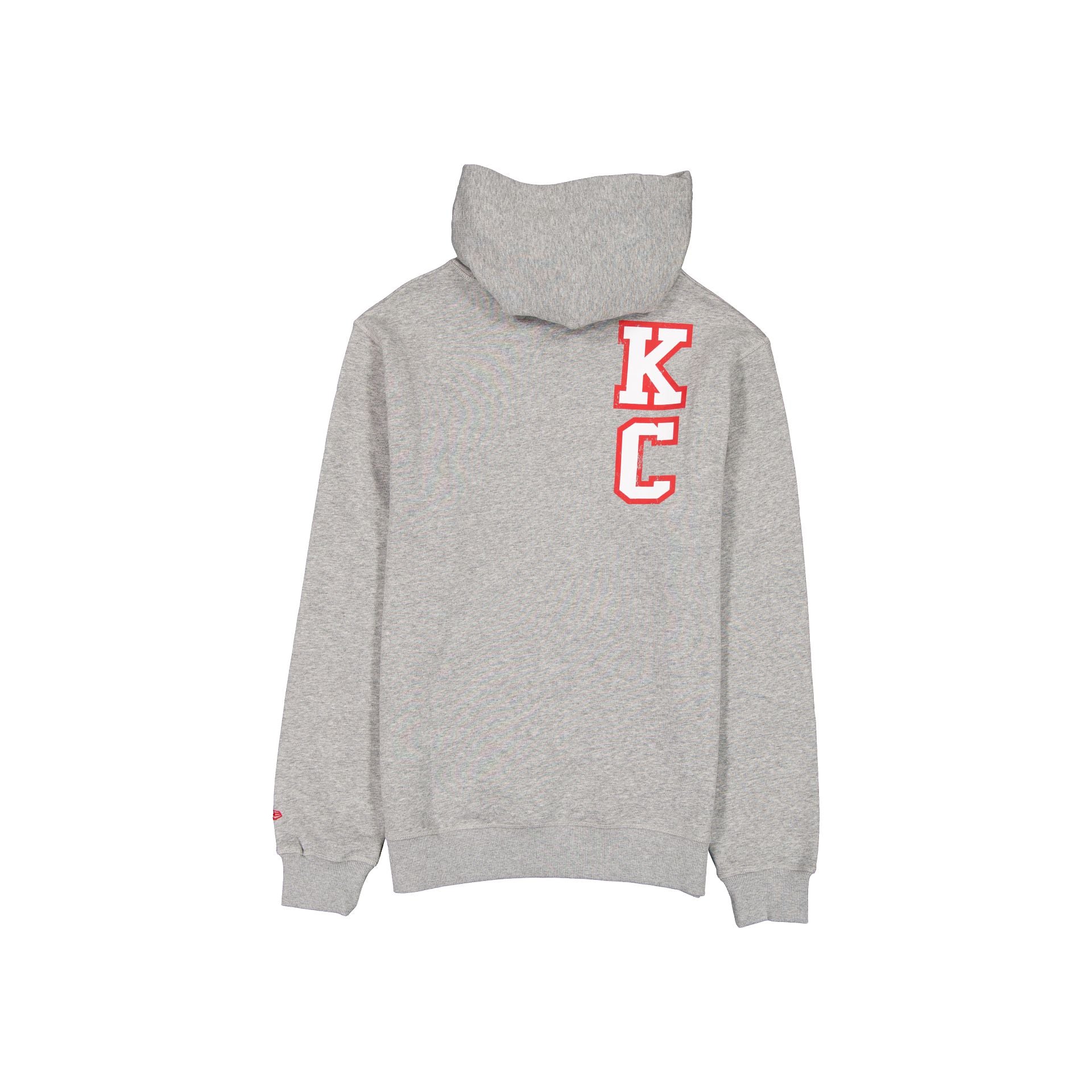 Kansas City Chiefs Heather Gray Varsity Hoodie
