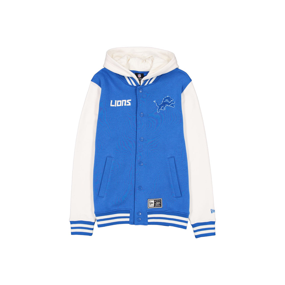Detroit Lions Throwback Fleece Jacket