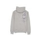 Chicago Bears Heather Gray Varsity Hoodie