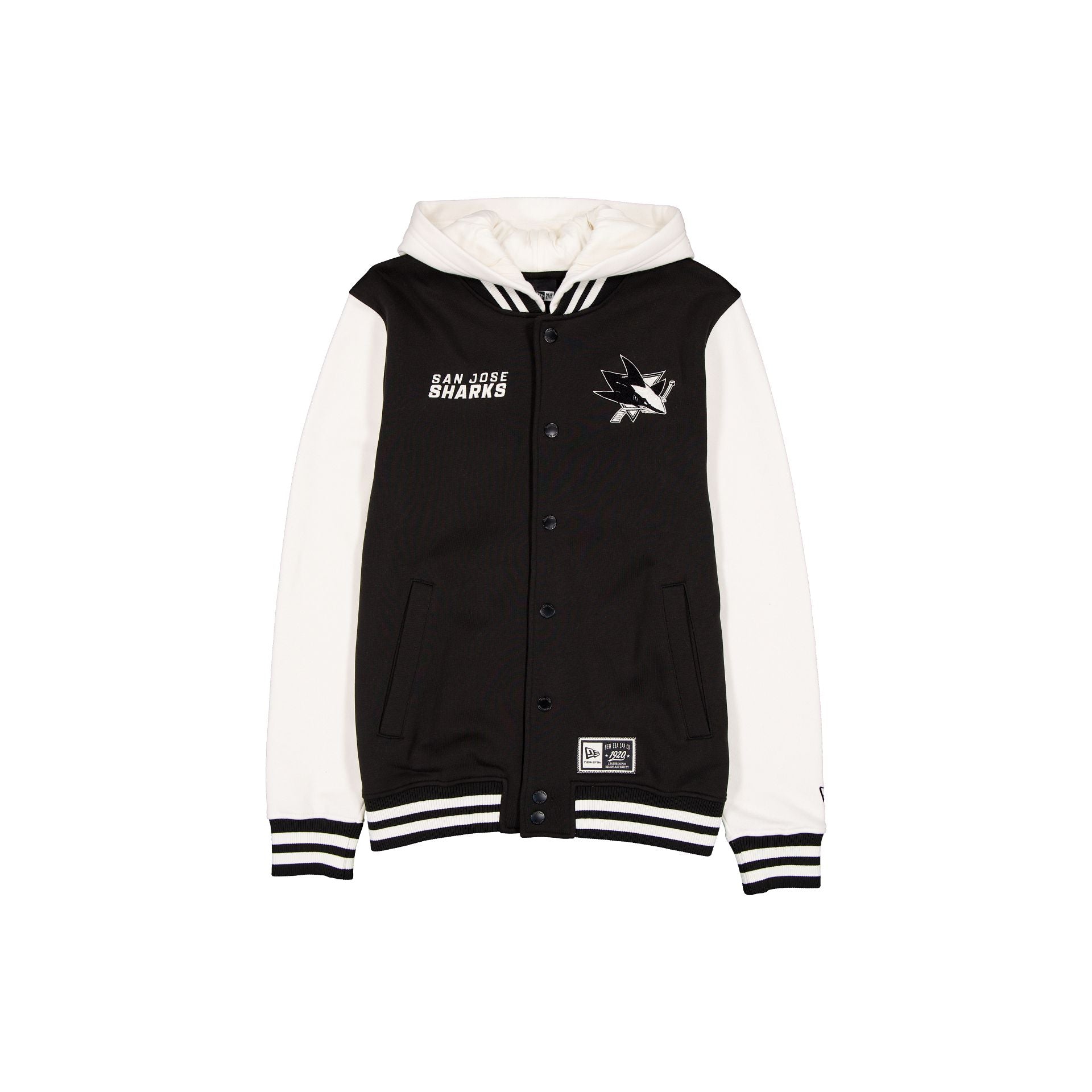 San Jose Sharks Throwback Fleece Jacket