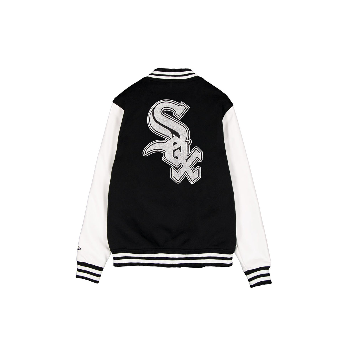 Chicago White Sox Black & White Varsity Jacket