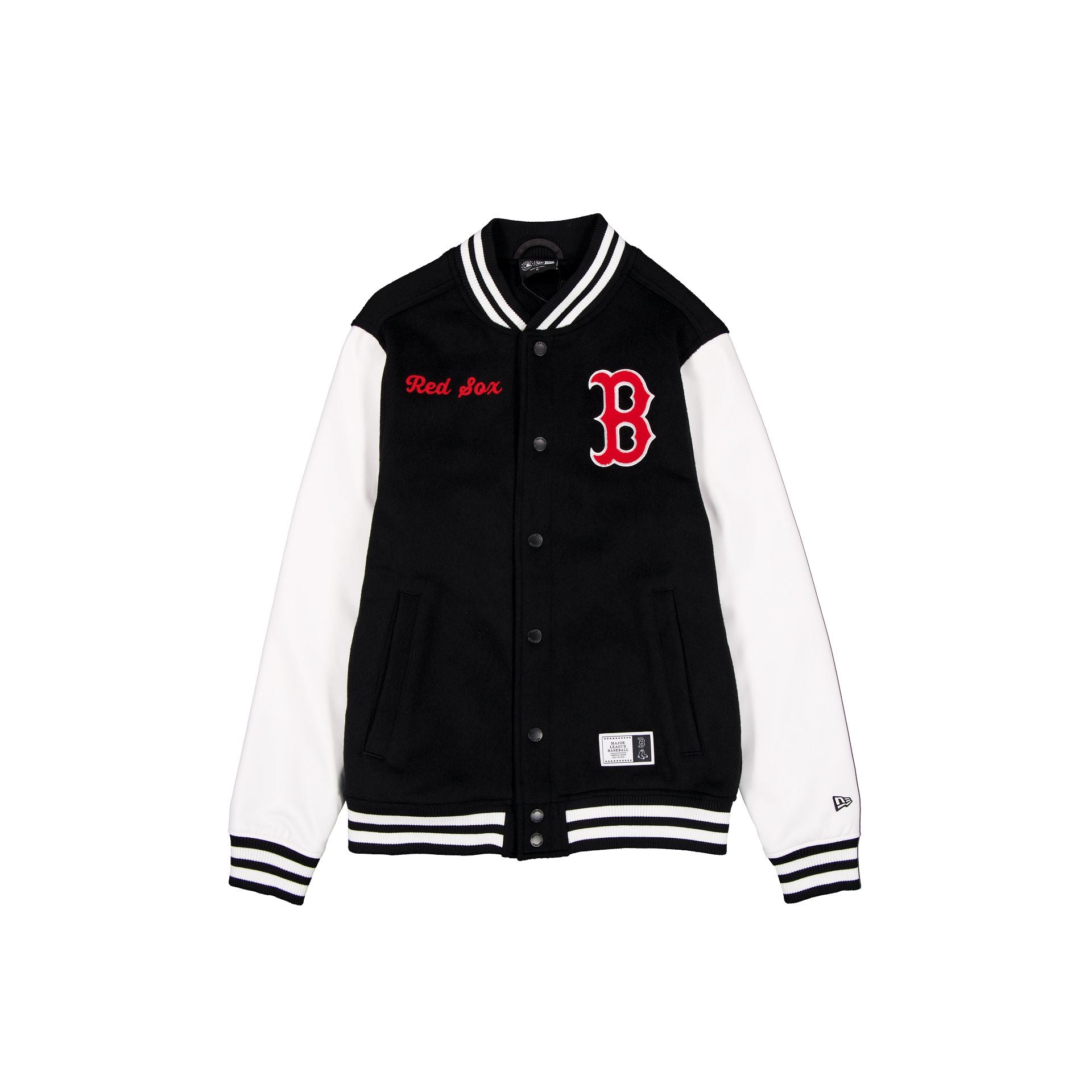Boston Red Sox Black & White Varsity Jacket