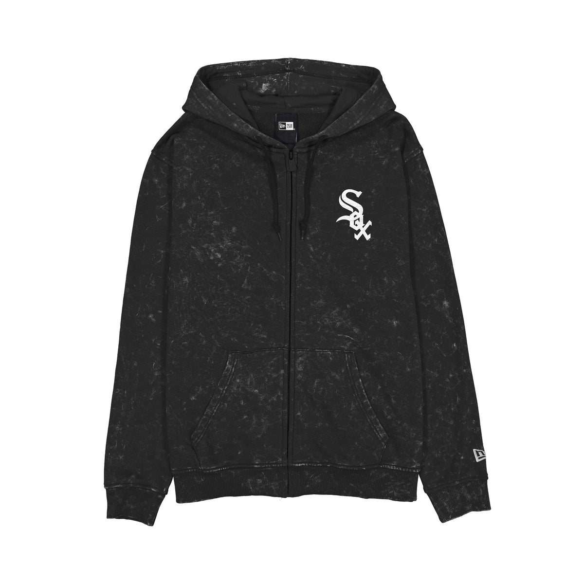 Chicago White Sox Washed Graphic Full-Zip Hoodie
