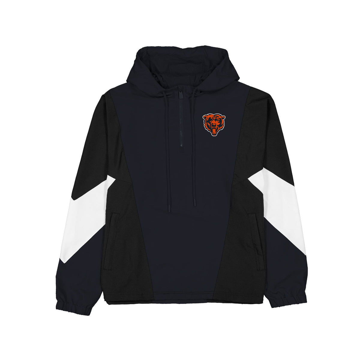 Chicago Bears Multicolor Quarter Zip Windbreaker