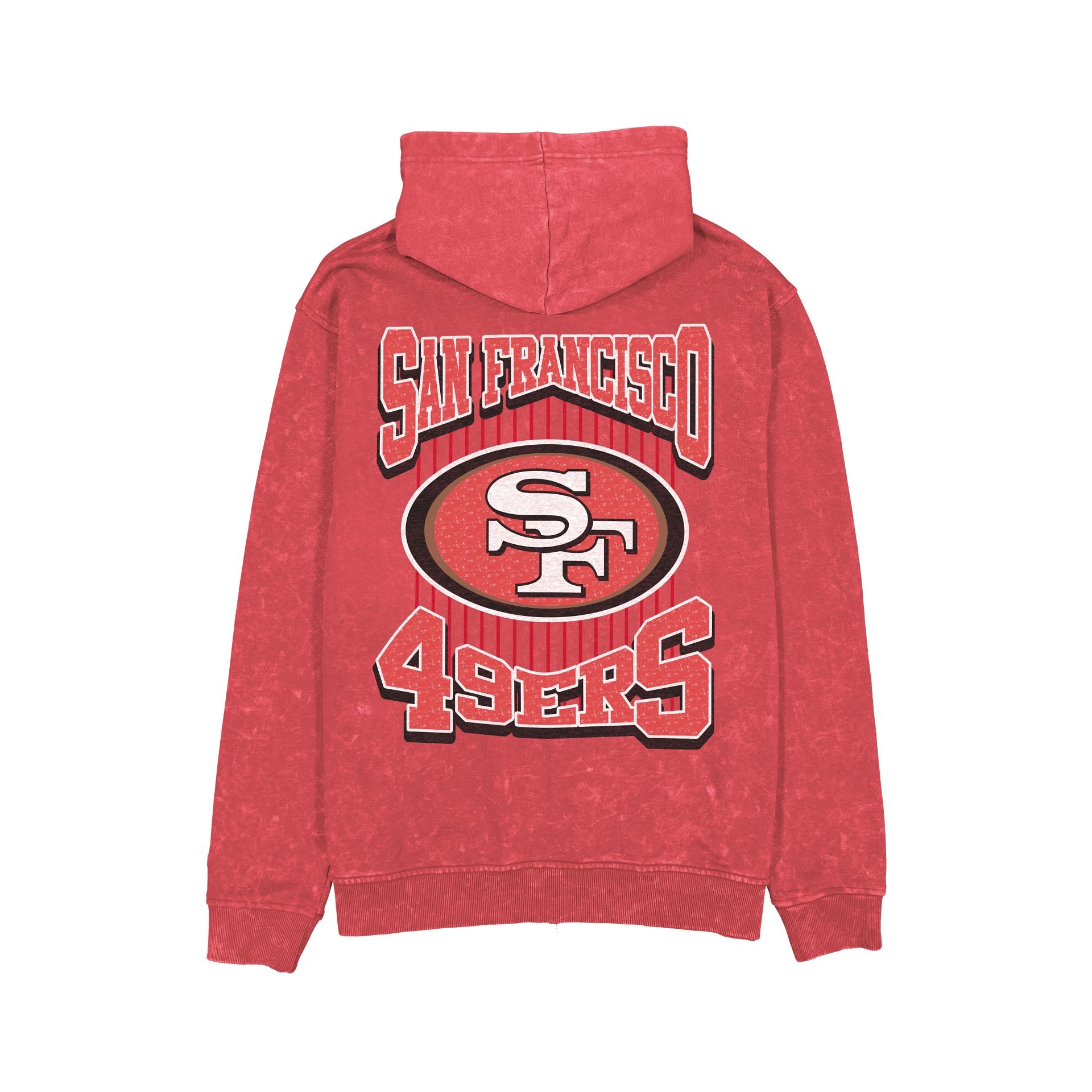 San Francisco 49ers Washed Graphic Full-Zip Hoodie