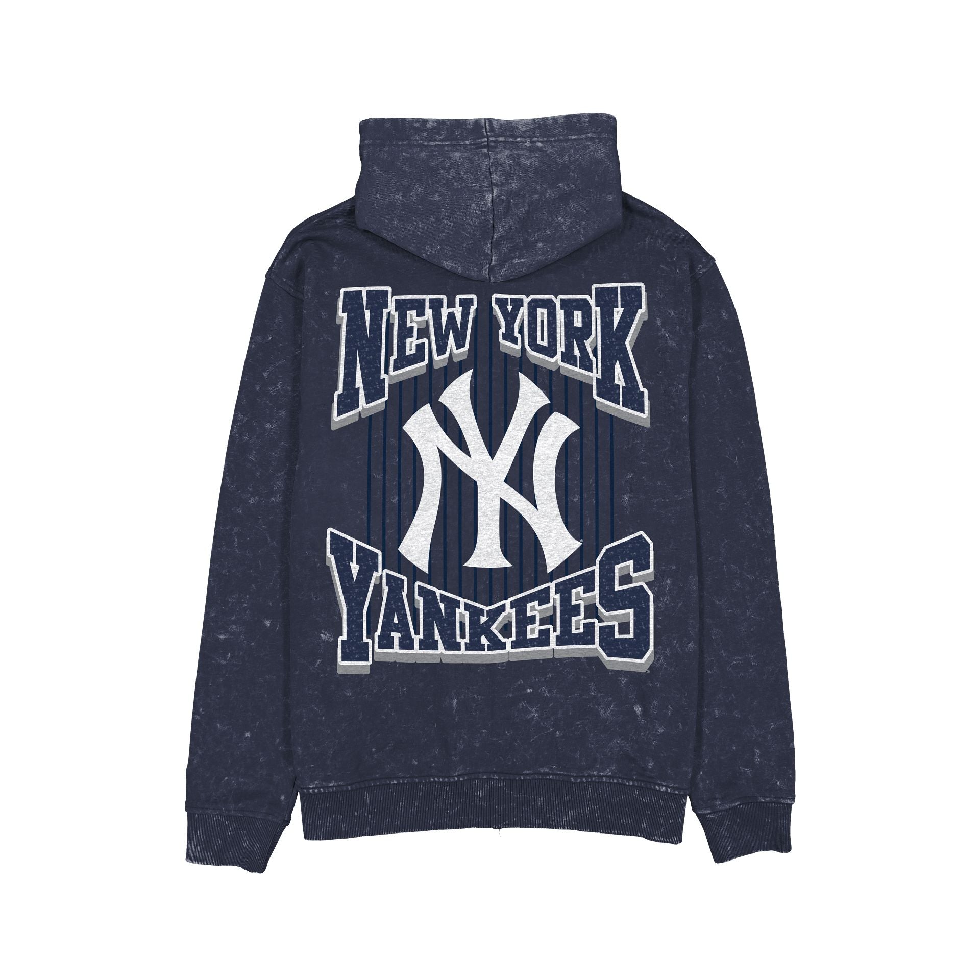New York Yankees Washed Graphic Full-Zip Hoodie