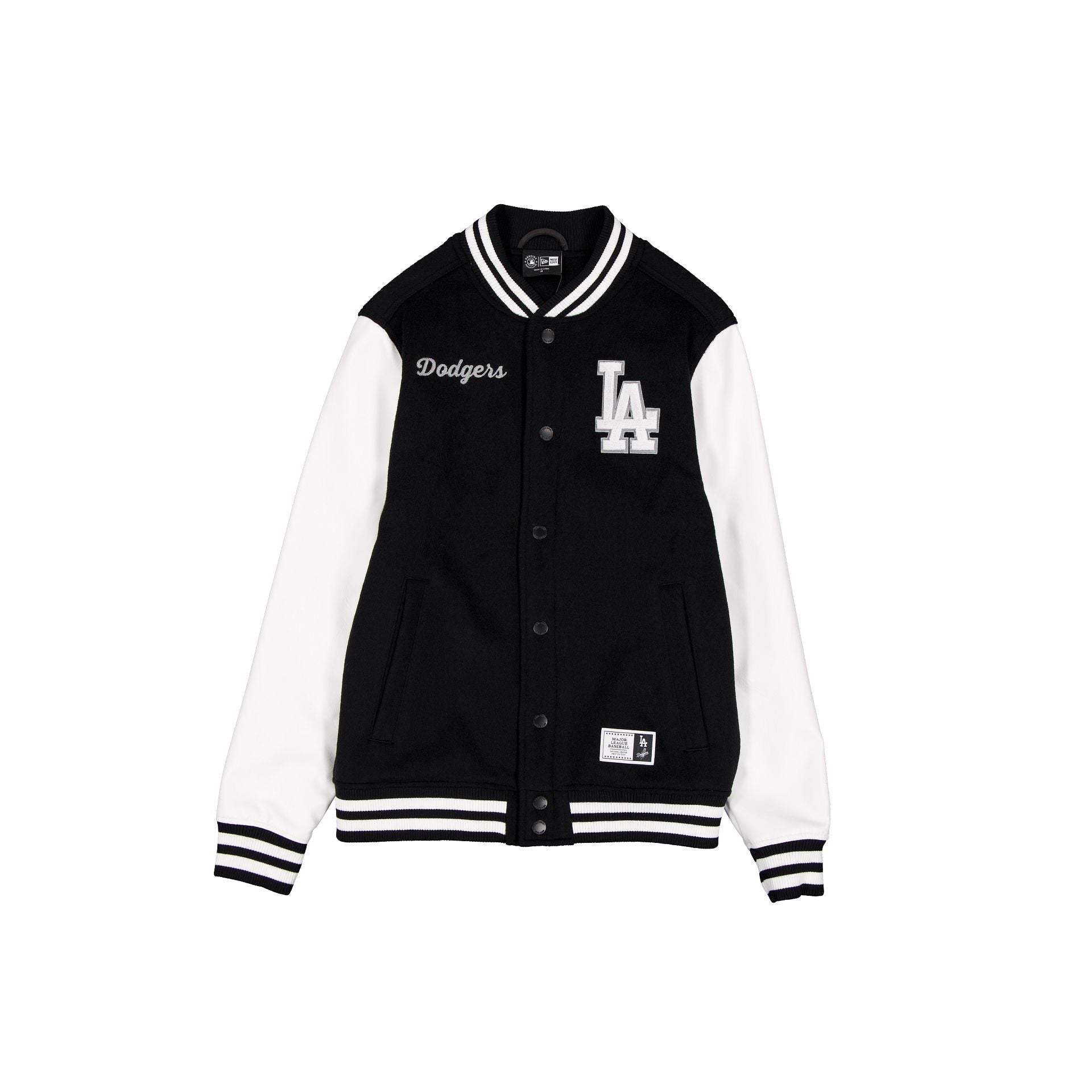 Los Angeles Dodgers Black & White Varsity Jacket